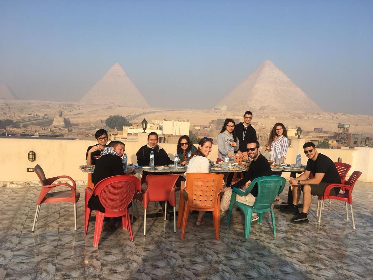 Mena Inn Pyramids Giza Exterior photo